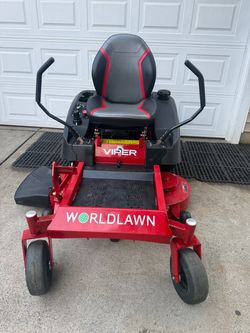 Worldlawn Viper 42” zero turn lawn mower