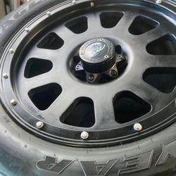 20in Off Road rims With Tires 