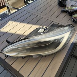 2016-2021 Tesla Model-S LEFT Driver OEM SAE UP LEVEL Headlight Assembly 