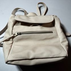 Beige Backpack
