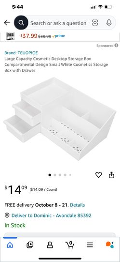 Large Capacity Cosmetic Desktop Storage Box