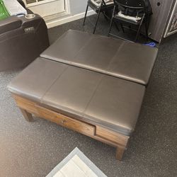 Upholstered Ottoman Lift Top Coffee Table