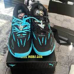 Puma Black Bright Aqua 