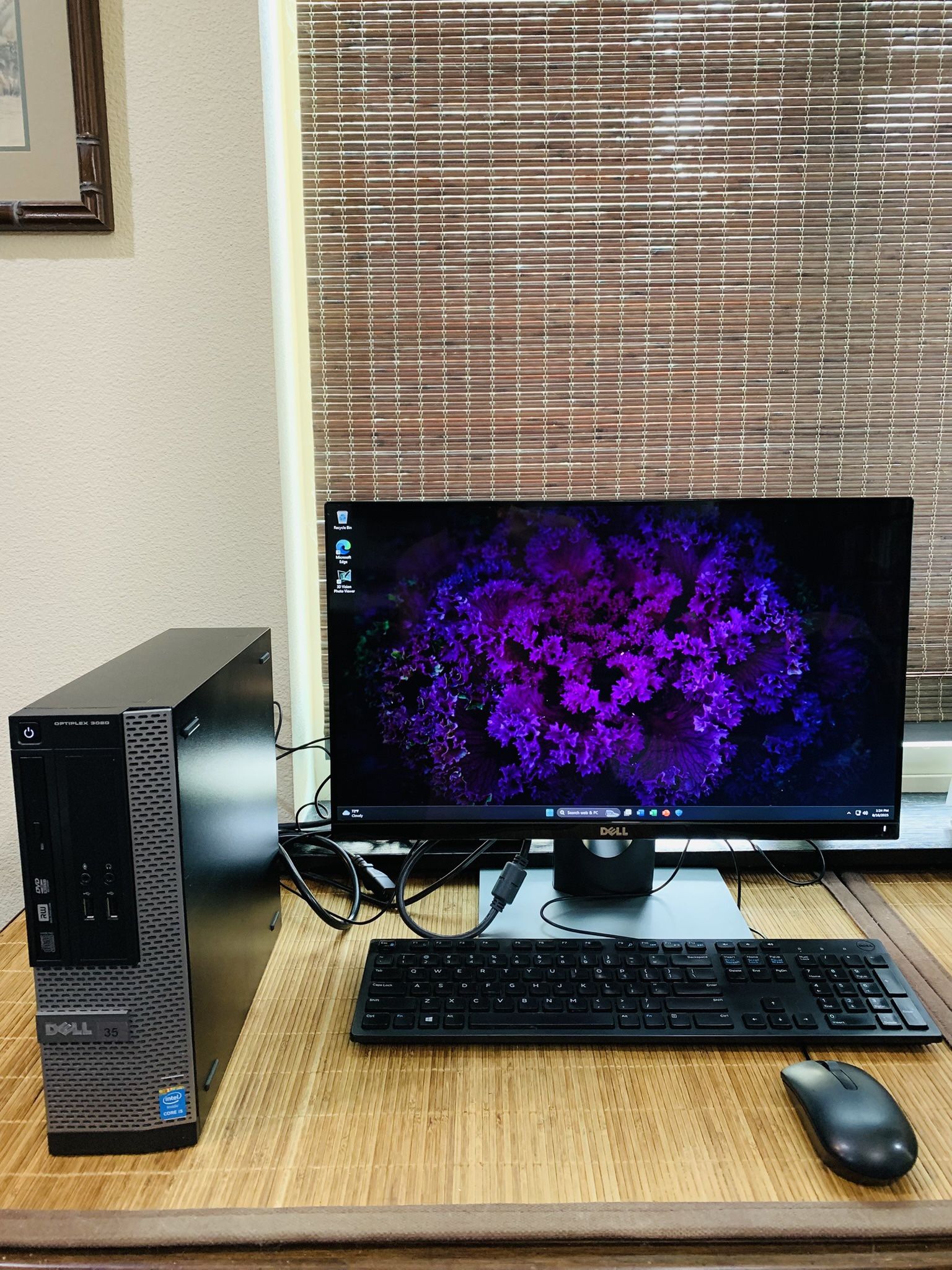 Desktop Package- Intel i5 @ 3.30GHz, 8GB Ram, Dedicated Graphics, Win 11 Pro, MS Office 2024