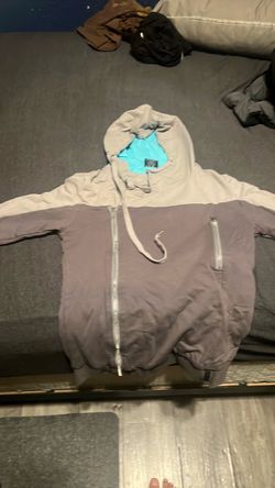 Gen:lock Two-Tone Gray Zip-Up Hoodie