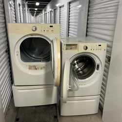 Frigidaire Big Load Heavy Duty Washer &Dryer Set 