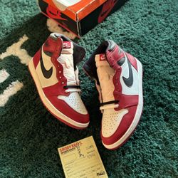 Jordan 1 Lost And Found❤️ Worn 1x