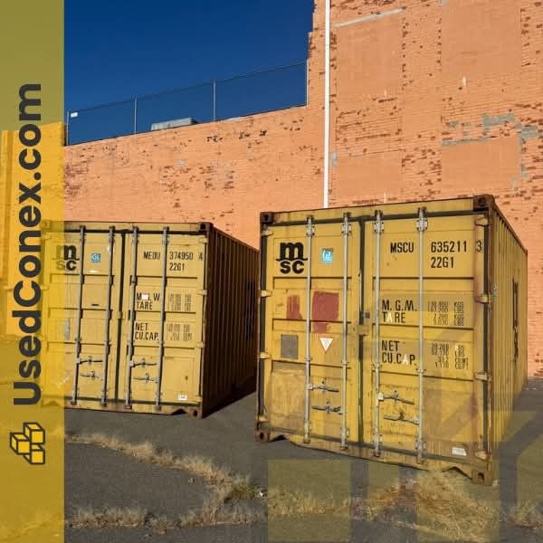 Discounted 20ft & 40ft Containers – WWT & One-Trip, Limited Stock!