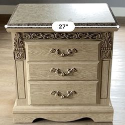 2 Night Stand Table&drawers 