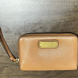 Marc Jacobs Vintage Q Wingman Brown Wallet Wristlet