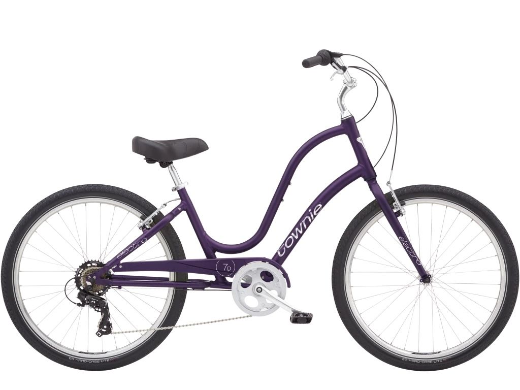 Townie 7D Step-Thru- 26 Inch- Purple 