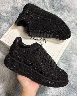 ALL SIZES/ Brand New Alexander McQueen Rhinestone sneakers