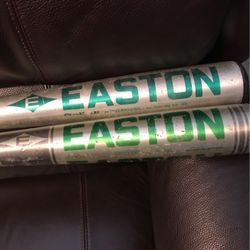 Pair Of Old Easton Pro Balance Baseball Bats For BP 