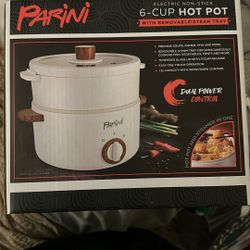 Electric Parini 6-Cup Hot Pot 