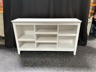 White Media Credenza