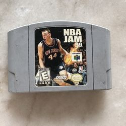 NBA Jam 99 Nintendo 64 Game