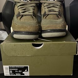 Nike Air Jordan 4 Retro SE Craft Medium Olive