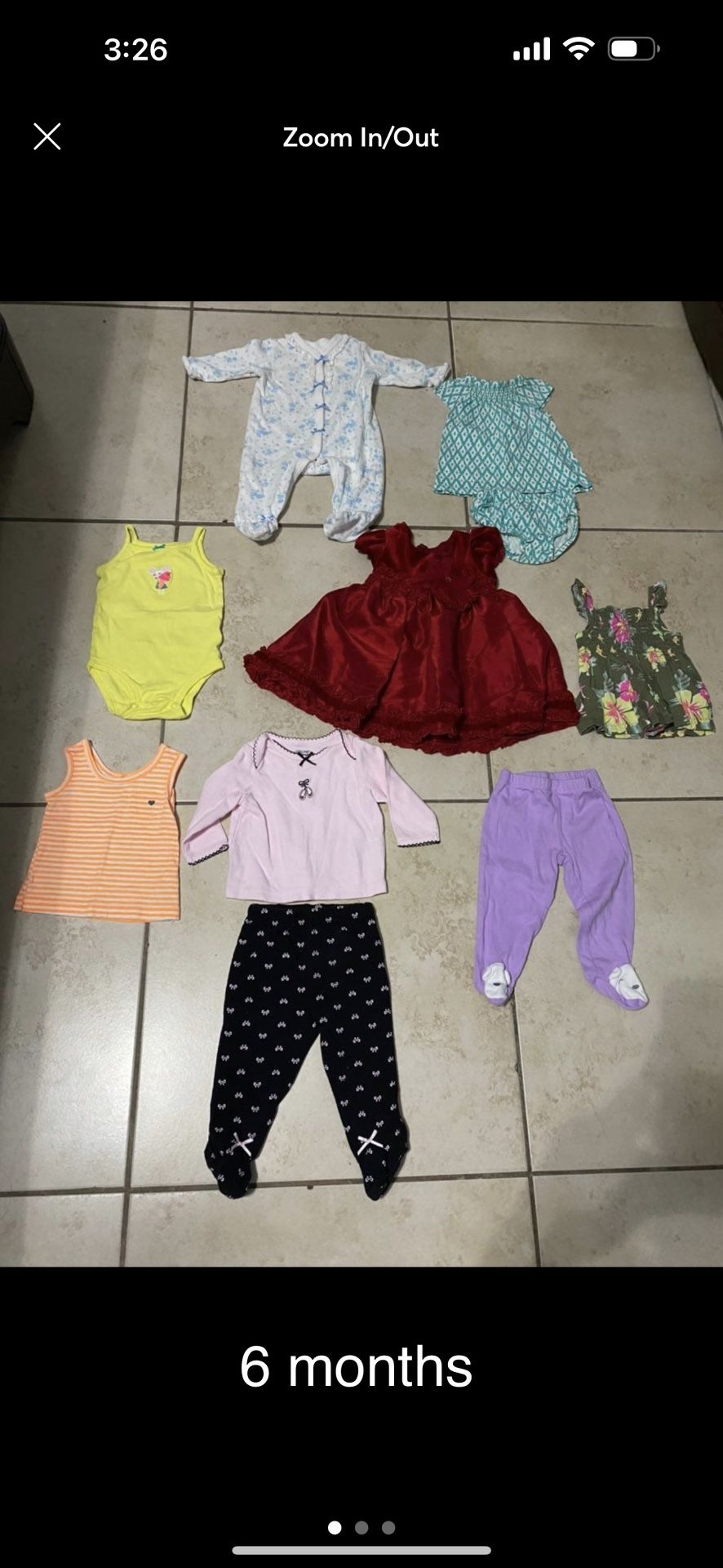 6 Month Baby Girl Cloth 