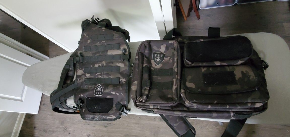 Tactical Baby Gear carrier and diaper bag