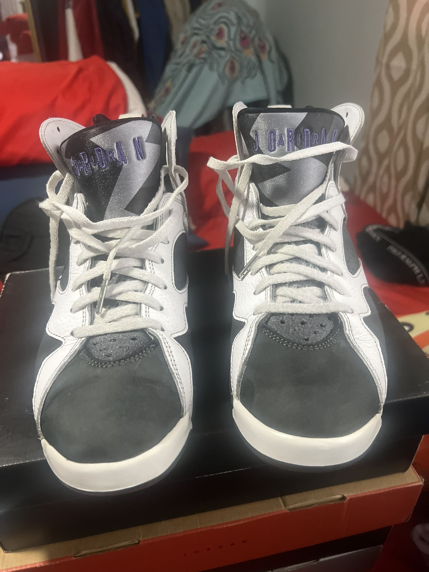 Used Retro Jordan 7 Flint