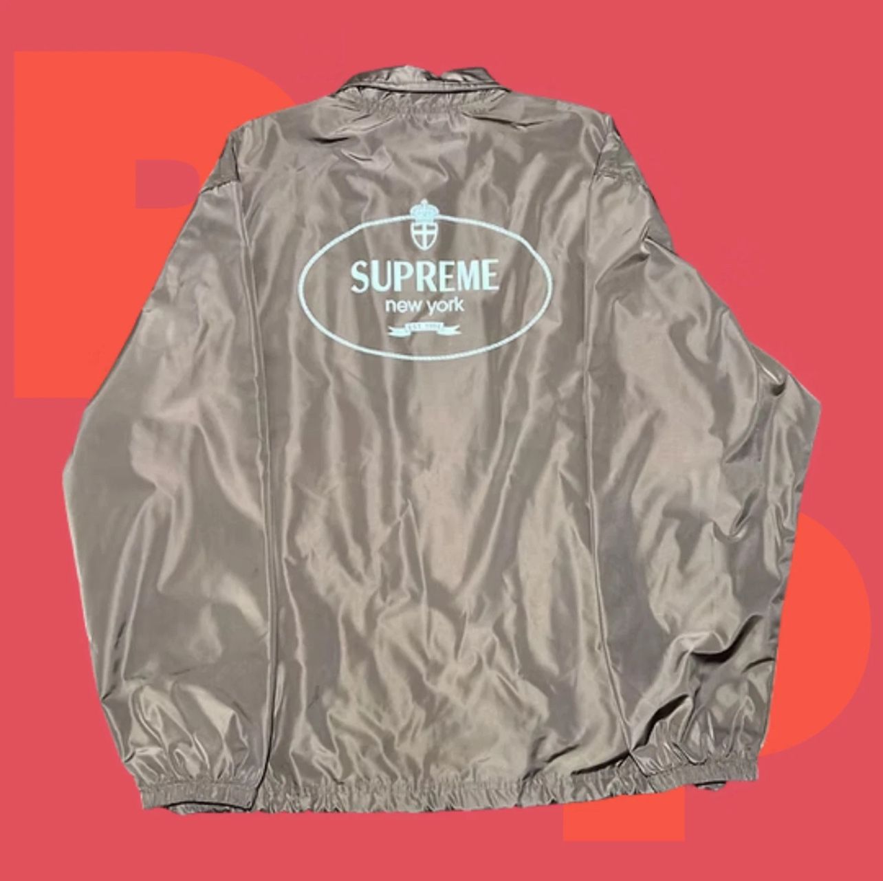 Supreme Crest Coaches Jacket (Medium)