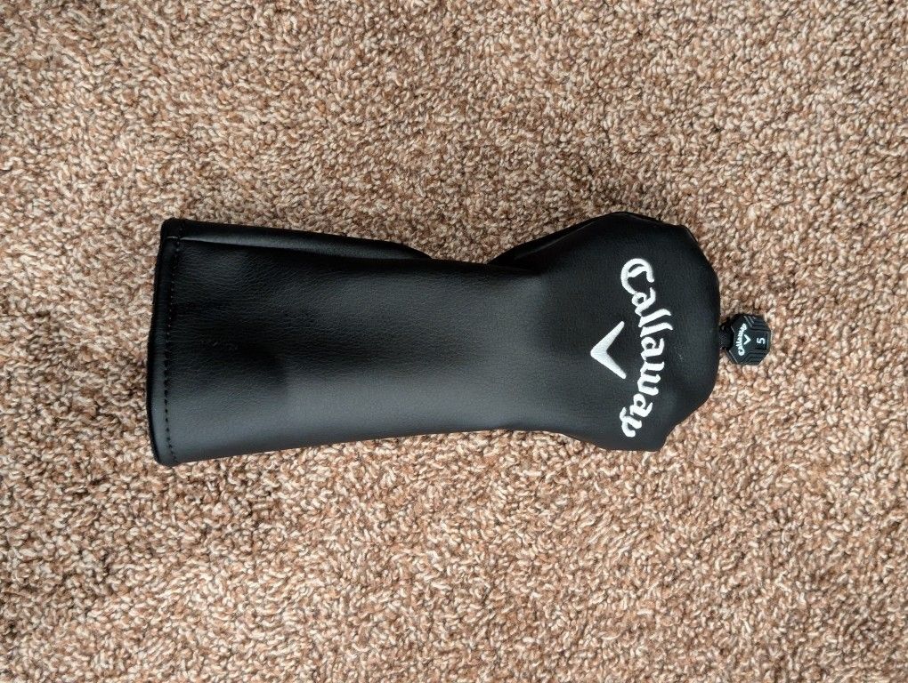 CALLAWAY BLACK FAIRWAY WOOD HEADCOVER