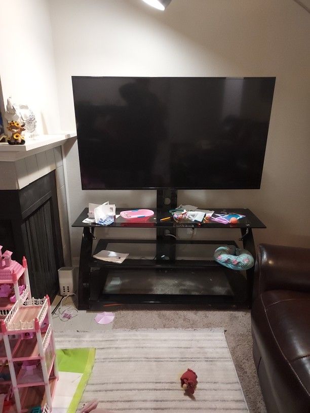 TV  with Rack For Sale 