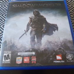 Shadow Of Mordor PS4