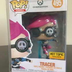Funko Pop Overwatch Tracer #495 Hot Topic Exclusive