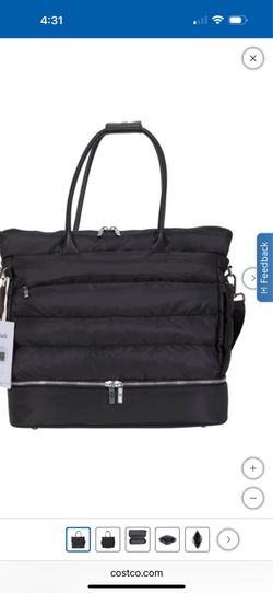 Ipack puffy tote black