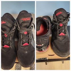Used LeBron XVIII Size 10.5 