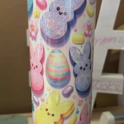 Easter Tumblers Or Glass Cans