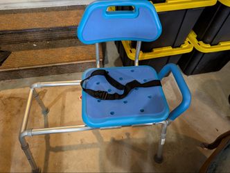 Adjustable bath/shower transfer bench