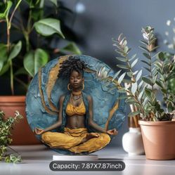 Buy1get1  2D 1pc 8x8 Inch Autumn Winter Metal