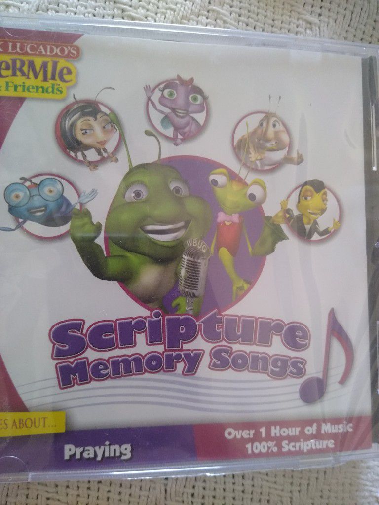 Max Lucadoes Hermie And Friends Scripture Memory Songs (New)