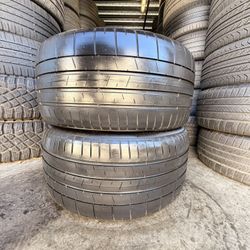 265/40/19 Pirelli Pzero 60-70% Tread (2)