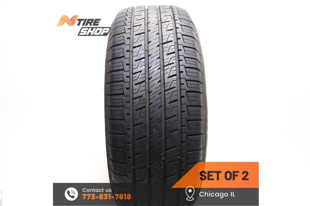 Set of 2 Used 12/32 265/60R18 110H Goodyear Assurance MaxLife