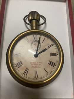 Thomas And Ross Brass watch 