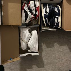 Jordan Dub Zero , Air Force 1 , Jordan 1 Retro High OG( $80 For All 3 )