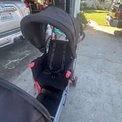 Doble Carreola De Baby Color Negra