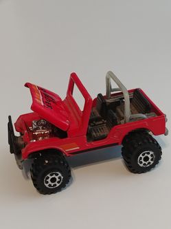 1982 JRI Road Champs Coyotes Red 4x4 Jeep Off-Roader #24
