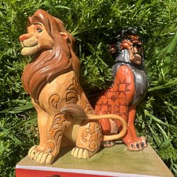 Simba and Scar by Jim Shore