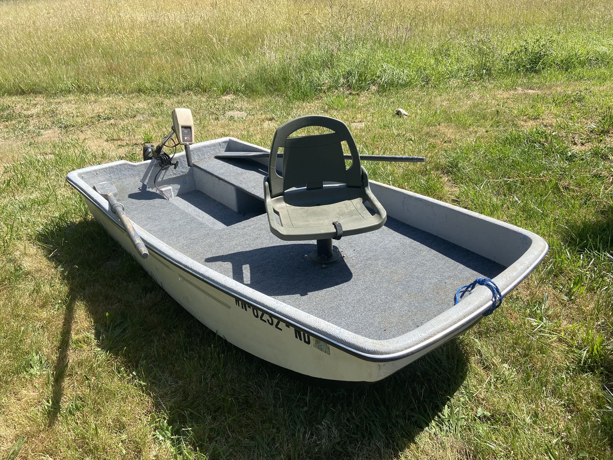 10ft FiberGlass Boat