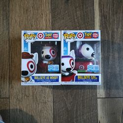 Funko Pop Toy Story Bullseye Woody And Buzz Lightyear 
