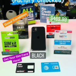 iPhone 11 64gb Black (Factory Unlocked) **GOOD CONDITION**