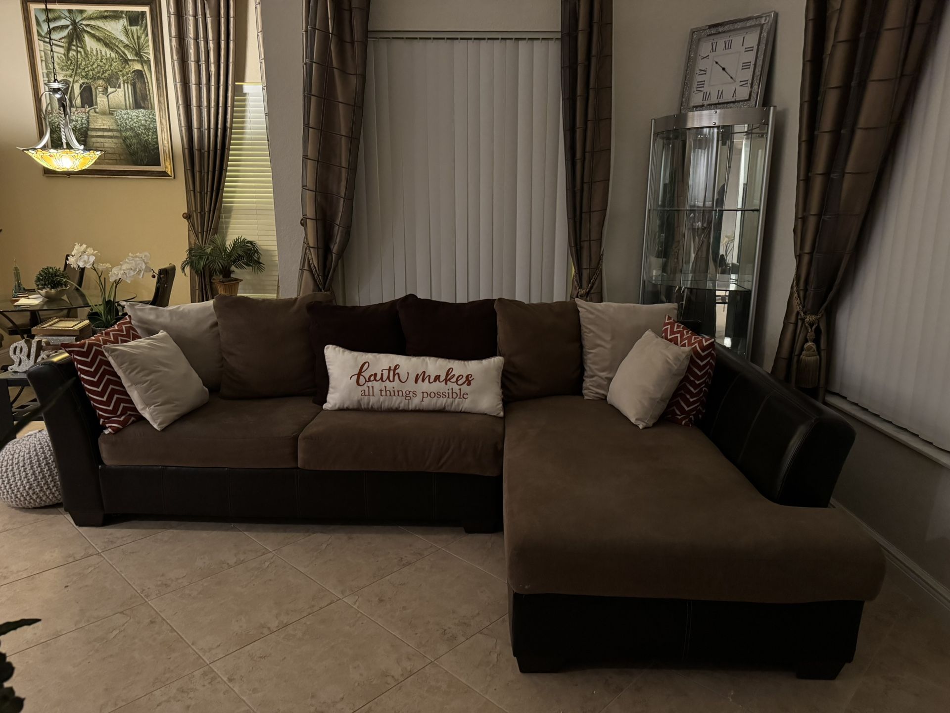 Brown Couch