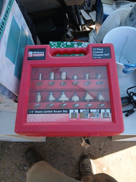 Hickory Wood Working Set 12 Piece