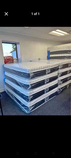 ~Queen mattress with box spring sale near me, cash on delivery 🚚