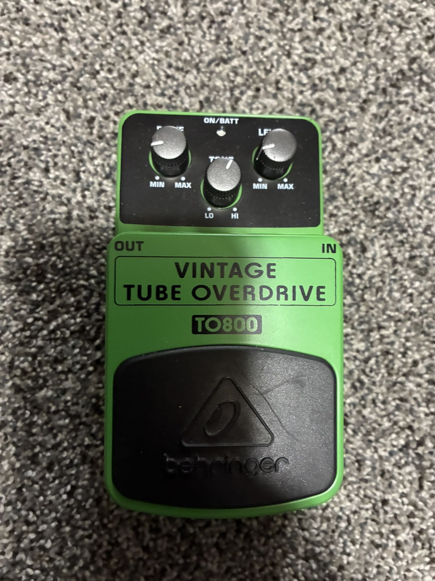 Behringer Vintage Tube Overdrive Guitar Pedal