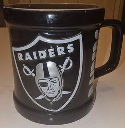 NFL Las Vegas Raiders 3D Sculpted Logo Ceramic Coffee Cup Mug Official
Pre loved
Like new
Never used
Excellent condition
Pls see all pictures for d